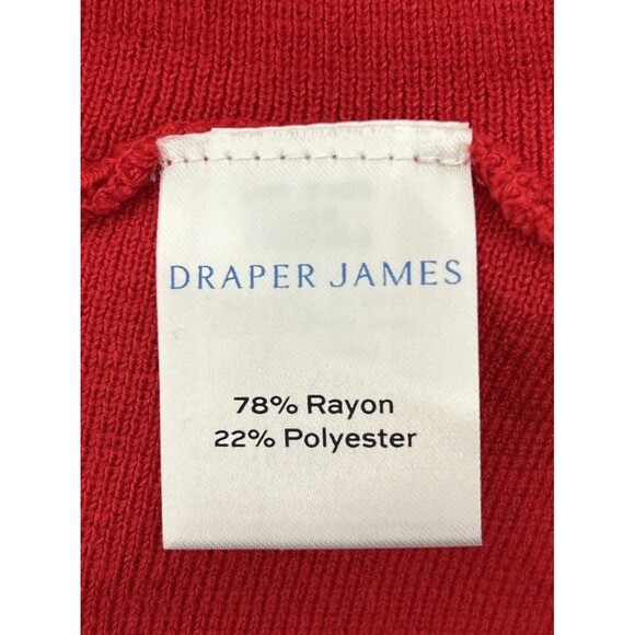 Draper James Bow Neck Detail Fit & Flare Mini Sweater Dress Size Large - Picture 8 of 16
